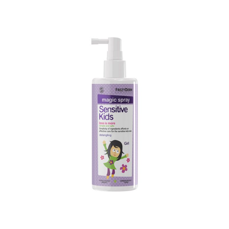 Frezyderm Sensitive kids magic spray girls Παιδικό Σπρέι για Ξέμπλεγμα Μαλλιών