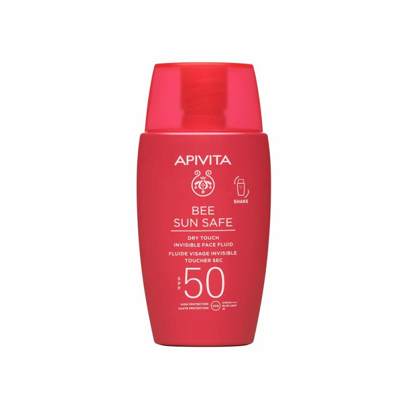 Apivita Bee Sun Safe Κρεμα Προσώπου Dry Touch με θαλάσσια φύκη & πρόπολη